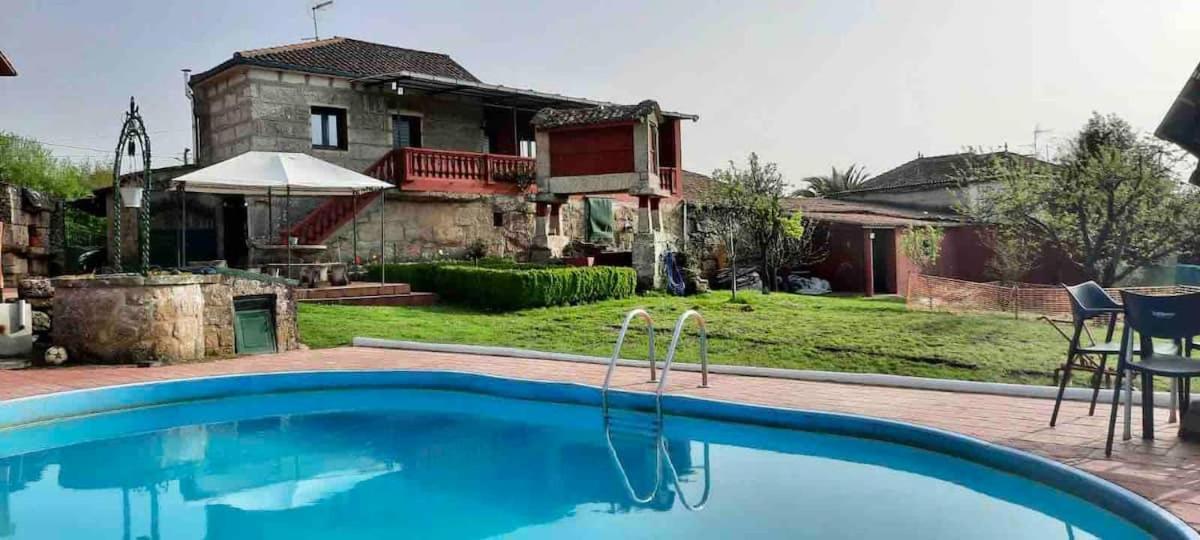 Alojamiento Entero Con Piscina Y Jardin. Ourense Buitenkant foto