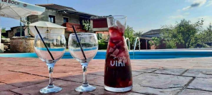 Alojamiento Entero Con Piscina Y Jardin. Ourense Buitenkant foto